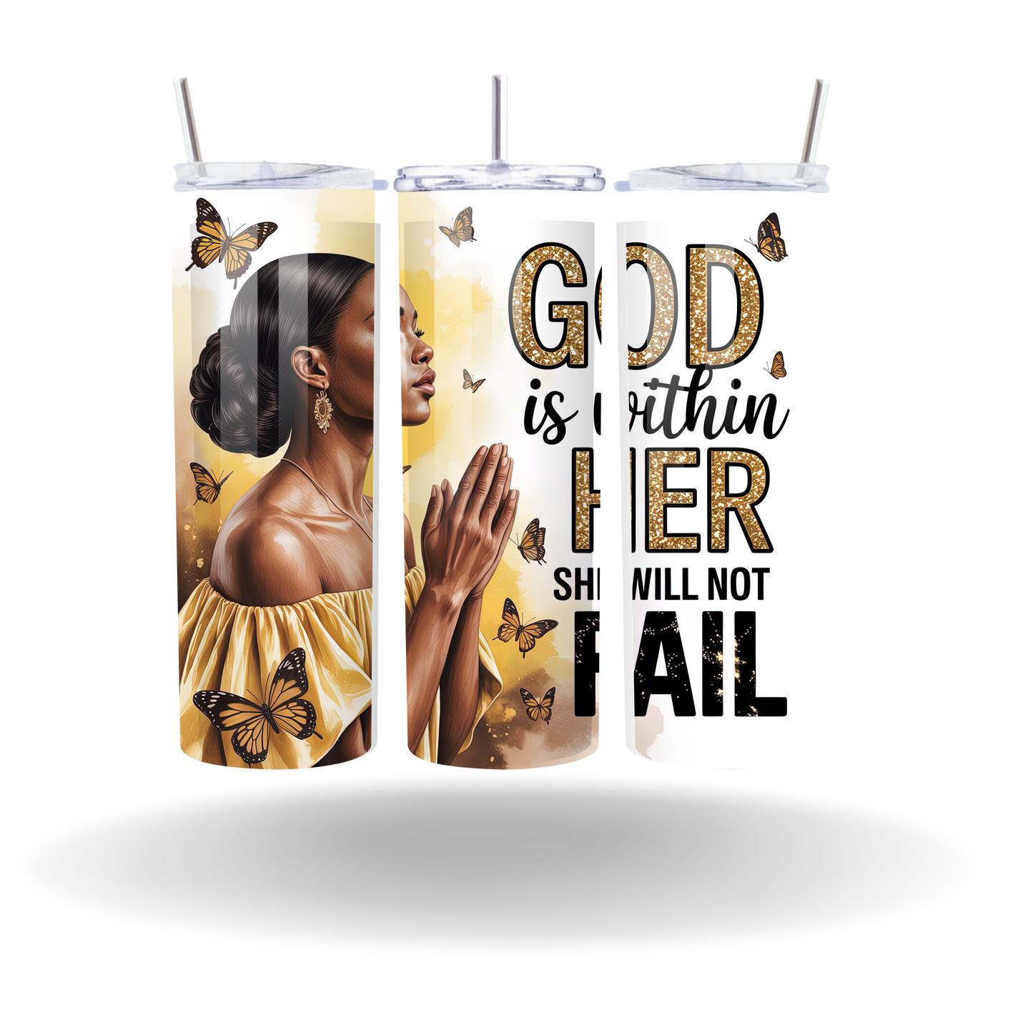 God Is Within Her Tumbler