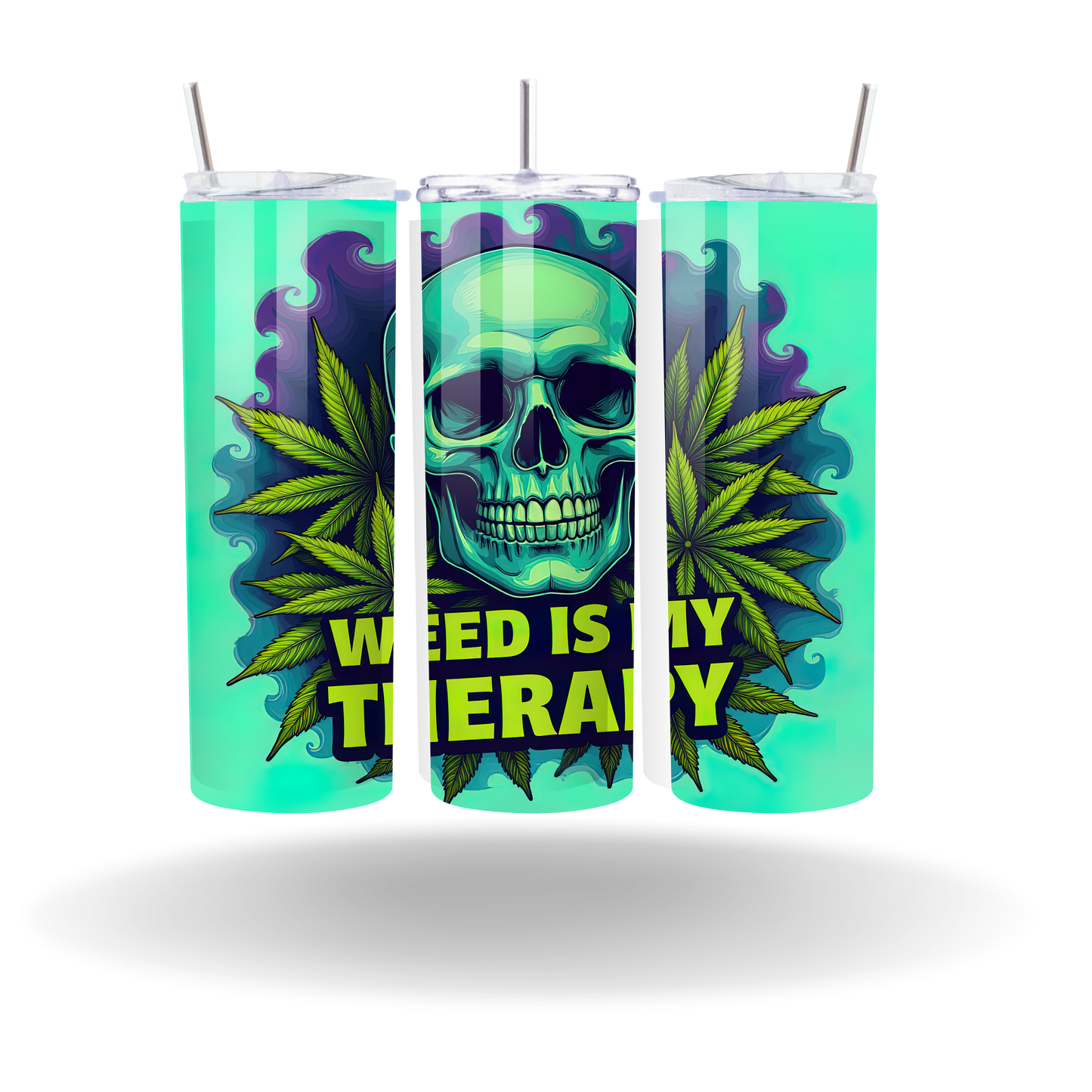 Weed Therapy Tumbler