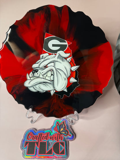 GA Bulldogs 13 inch Tray