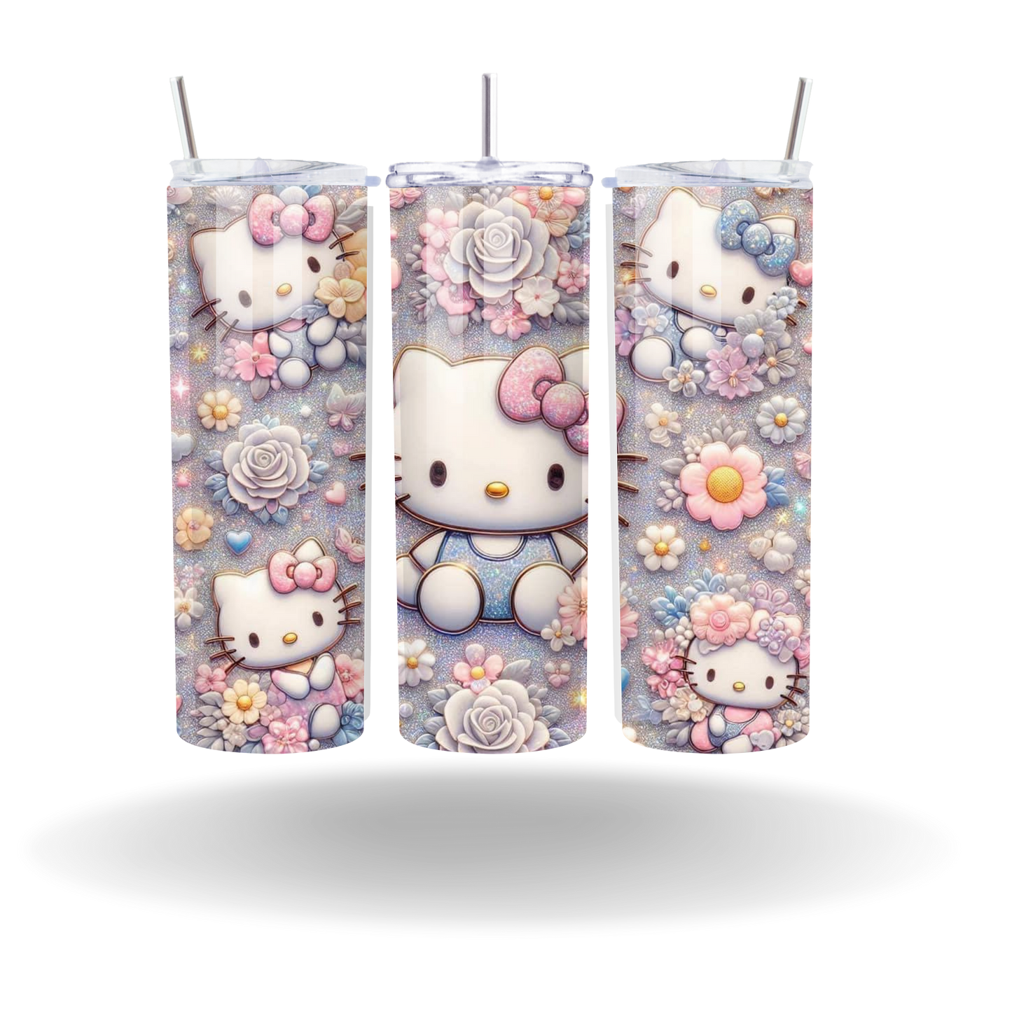 Sparkly Kitty Tumbler