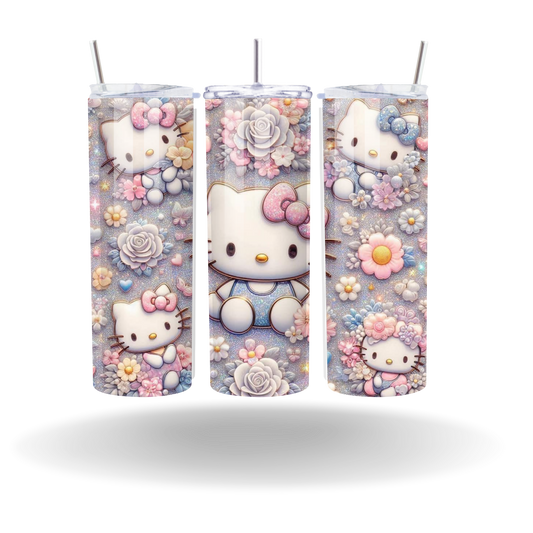 Sparkly Kitty Tumbler