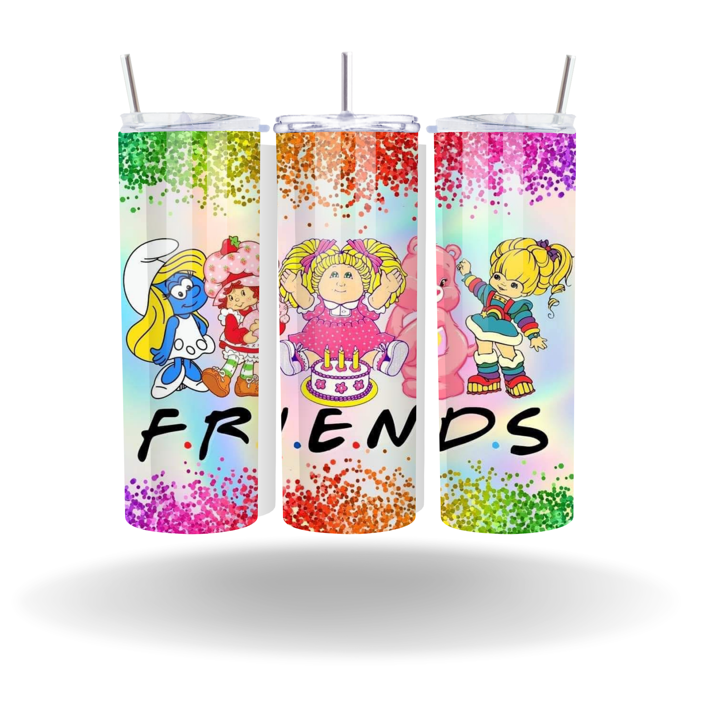 Cartoon Friends Tumbler