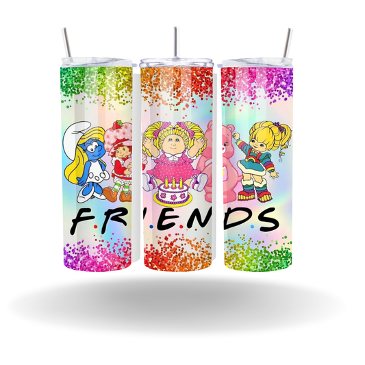 Cartoon Friends Tumbler