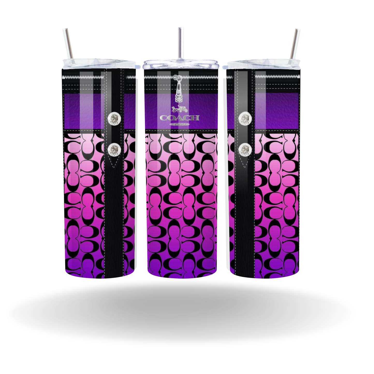 Purple Ombre Designer Tumbler