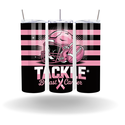 Tackle Breast Cancer Tumbler