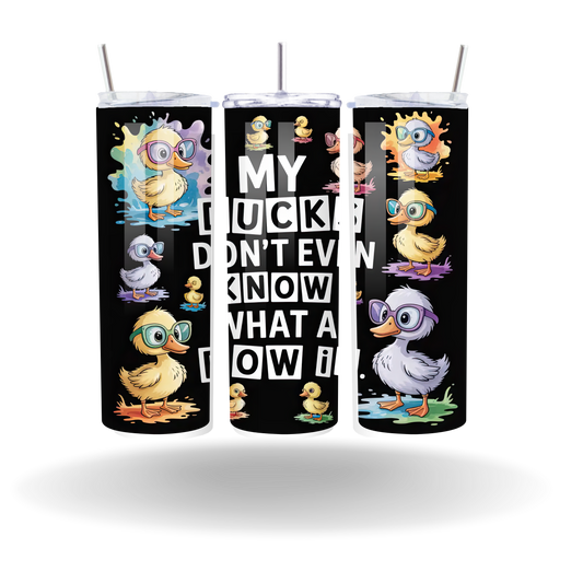 Ducks In A Row Tumbler