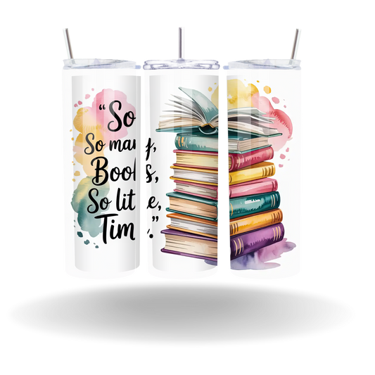 So Many Books Tummbler