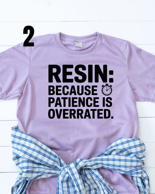 Resin Themed Tee's 4