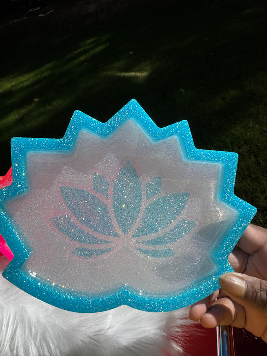 Blue Lotus Trinket Tray