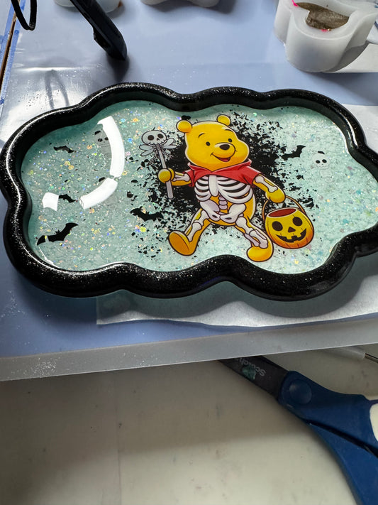 Halloween Pooh Cloud Tray