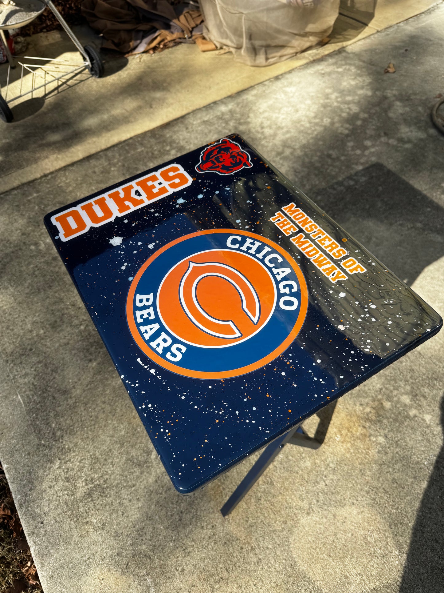 Custom Bears Tray Table